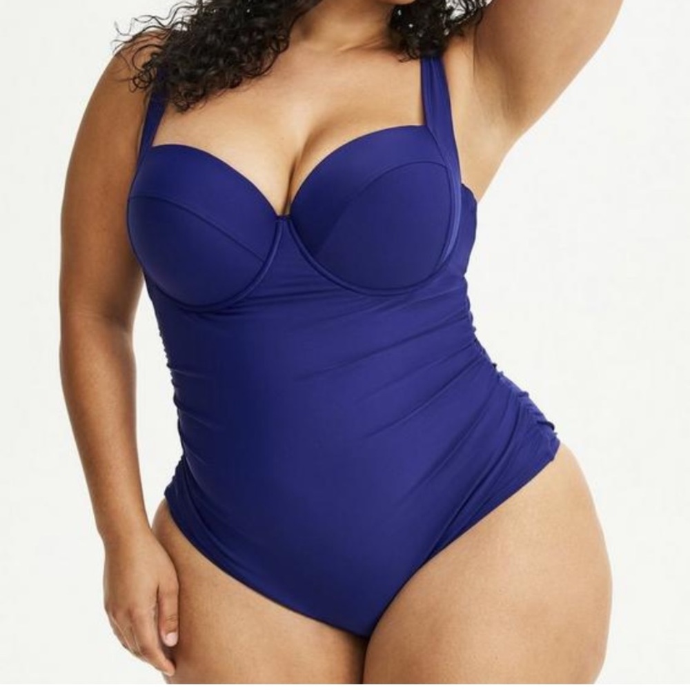 torrid Slim fix push-up cheeky One-Piece Swimsuit